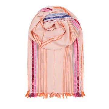 Ombre London Ombre Scarf 2496 In Red