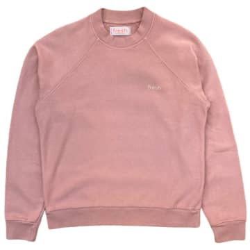 Shop Fresh Billie Cotton Sweatshirt In Antique Pink