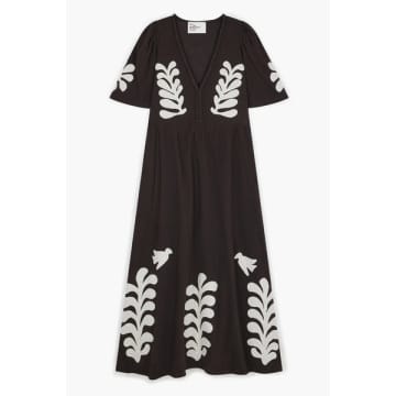 Shop Leon & Harper - Roe Birdy Dress Black
