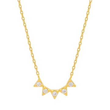 Shop Estella Bartlett One Of A Kind Necklace In Gold