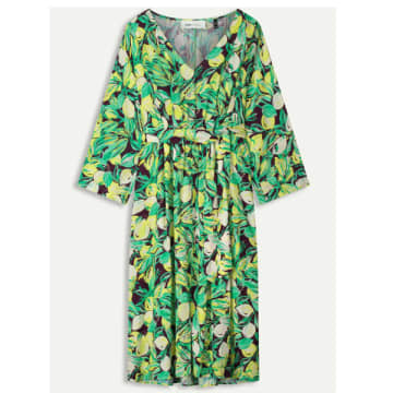 Shop Pom Amsterdam | Lemon Tree Crinkle Dress | Multi