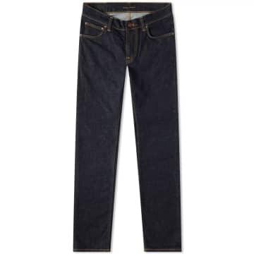 Nudie Jeans Tight Terry Rinse Twill In Blue