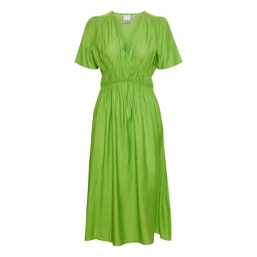 Shop Ichi Quilla Dress-greenery-20120892
