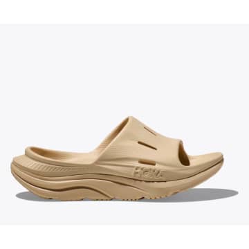 Shop Hoka Ora Recovery Slide 3 Shifting Sand / Shifting Sand Unisex In Neutrals