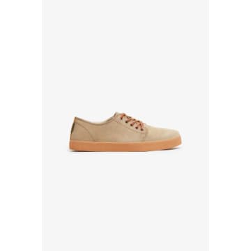 Pompeii Moss Caramel Higby Suede Hydro Shoes In Green
