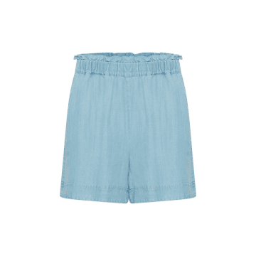 B.young Lana Denim Shorts In Blue