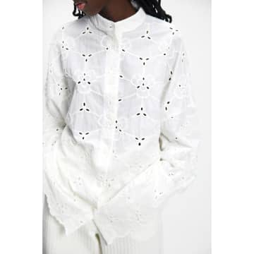 Rita Row White Vesta Oversize Shirt