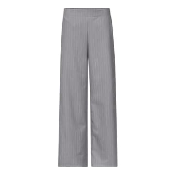 Shop Sisterspoint Verin Pinstripe Pants In Grey