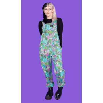 Shop Run And Fly Succulents Twill Dungarees