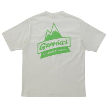 Shop Gramicci Peak T-shirt In Neutrals