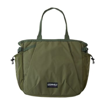 Shop Gramicci Cordura Tote Bag In Green