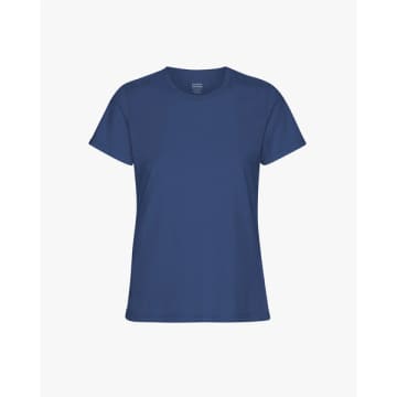 Shop Colorful Standard Light Organic Tee In Blue