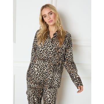 Shop Refined Department | Mikia Flowy Animal Blouse In Animal Print