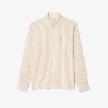 Shop Lacoste Regular Fit Shirt In Lino