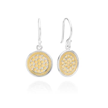 Anna Beck Classic Circle Drop Earrings In Gold