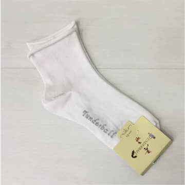 Shop Tunderball Newborn Socks Without Elastic In White