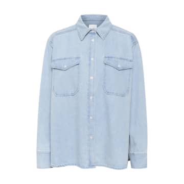 Shop Not Specified Part Two Collette Shirt Blue Denim