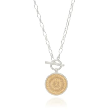 Shop Anna Beck Dot Circle Toggle Necklace