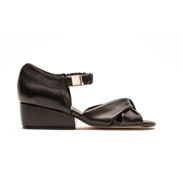 Tracey Neuls Jackie Smoke | Leather Sandals In Black