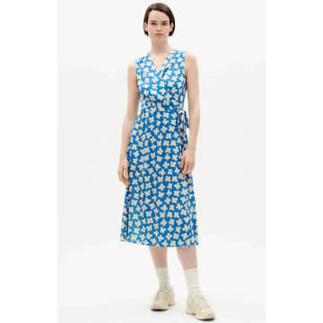 Shop Thinking Mu | Butterfly Amapola Dress | Blue