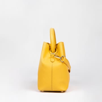 Aleo Bonbon Pineapple Crossbody Bag In Yellow