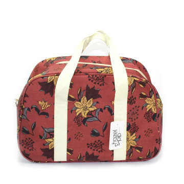 Karabo Mia Red Weekender Bag