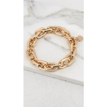 Shop Envy Jewellery Gold Chunky Chain Link Bracelet