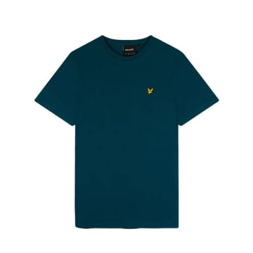 Shop Lyle & Scott Ts400vog Plain T Shirt In Apres Navy In Blue