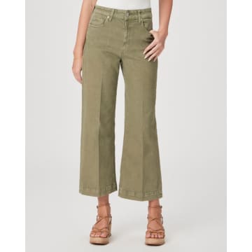 Shop Paige Anessa Wide Leg In Green
