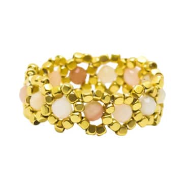 Shop Ibu Jewels Princess Ring-pink Opal-ry04