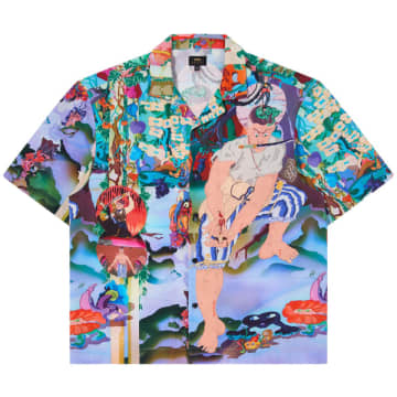 Shop Edwin Heidi & Thami Shirt Ss Multicolor
