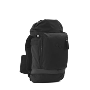 Pinqponq Komut Solid Black Backpack