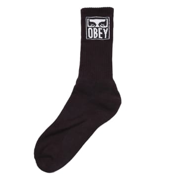 Shop Obey Eyes Socks (black)