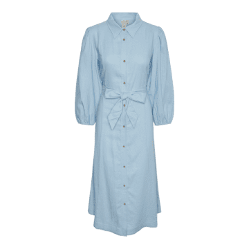 Shop Y.a.s. Flaxy Linen Shirt Dress