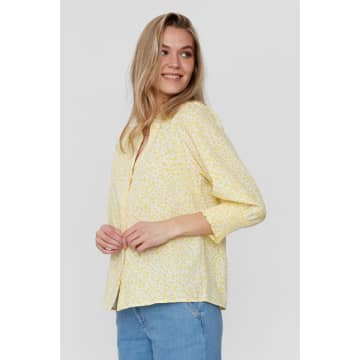 Numph Nuavas Shirt In Yellow