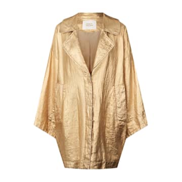 Rabens Saloner Jacqline Jacket In Gold