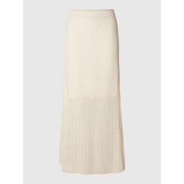 Shop Selected Femme Agny Knitted Maxi Skirt