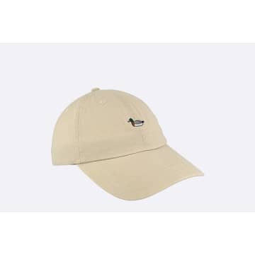 Edmmond Duck Patch Cap Nude In Neutral