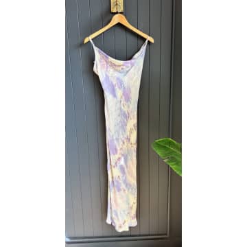 Shop Guess Akilina Slip Dress | Lilac Tie Dye
