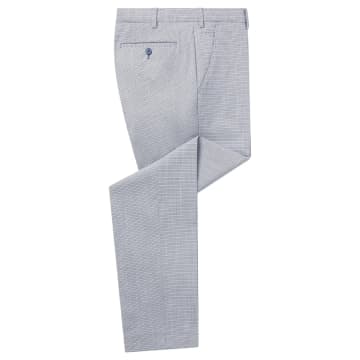 Remus Uomo Matteo Check Suit Trousers In Blue