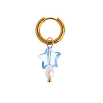 Shop Anneday | Blue Star Pearl Earring