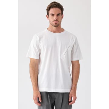 Transit Loose Fit Cotton T-shirt White