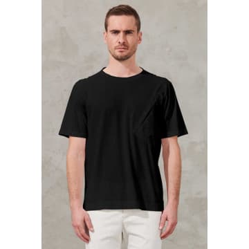 Transit Loose Fit Cotton T-shirt Black