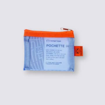 Papier Tigre Mesh Pouch Extra Small In Blue