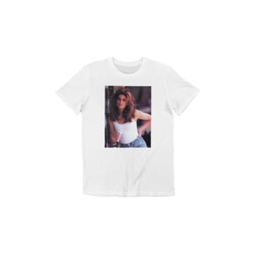 Shop Made By Moi Selection T-shirt Cindy Crawford In White