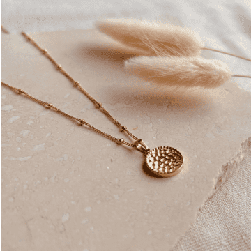 Shop Little Nell Hammered Coin Necklace