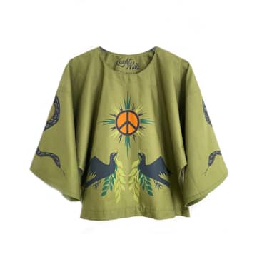 Knight Mills Universal Energy Top In Green