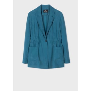 Shop Paul Smith Teal Casual Womens Jacket