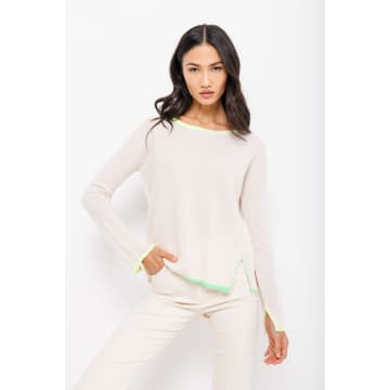 Shop Lisa Todd Frosting Split Decision Cashmere Sweater