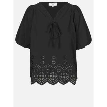 Shop Rosemunde Athena Shirt In Black W0348